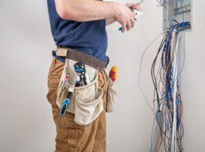 electrical-engineer-man-checking-power-distributio