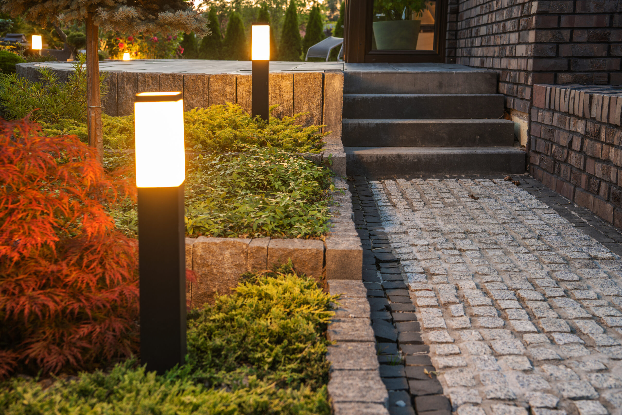 Walkway Lighting Installation